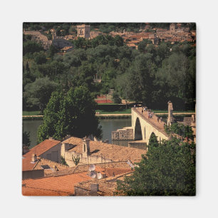 Frankrike, Avignon, Provence. Pont St, Benezet. Magnet