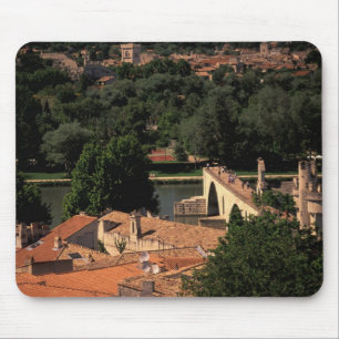 Frankrike, Avignon, Provence. Pont St, Benezet. Musmatta