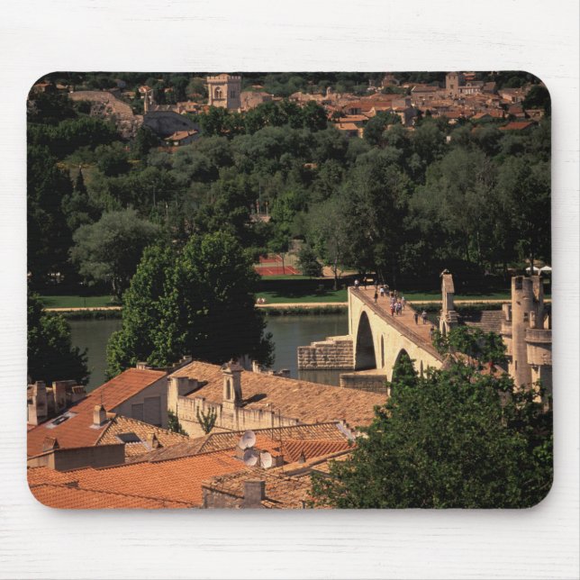 Frankrike, Avignon, Provence. Pont St, Benezet. Musmatta (Framsidan)