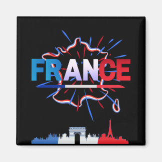 Frankrike bastilldag magnet