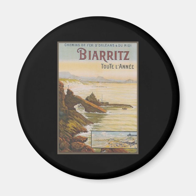 Frankrike Biarritz Magnet (Framsidan)