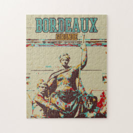 Frankrike Bordeaux Gironde monument Pussel