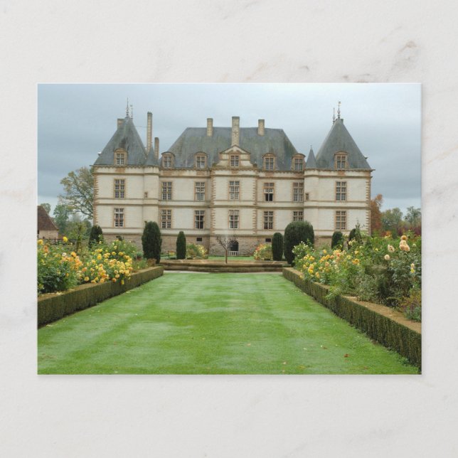 Frankrike, Burgund, Cormatin, Chateau de Cormatin, Vykort (Framsida)
