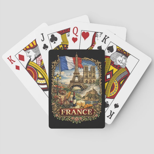 Frankrike Casinokort (Baksidan)