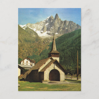 Frankrike, Chapelle de Praz, hög i Franskens alper Vykort