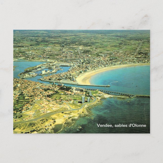 Frankrike, delta, sables d'Olonne Vykort (Framsida)