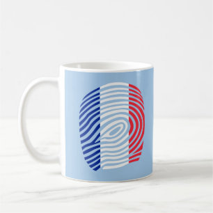 Frankrike-DNA Kaffemugg