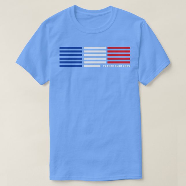 Frankrike EURO 2024 T Shirt (Design framsida)