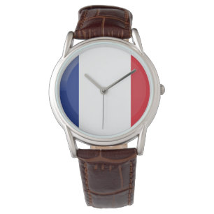 Frankrike flagga armbandsur