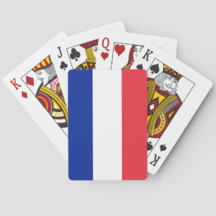 Frankrike Flagga Casinokort