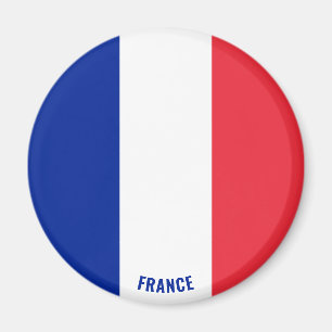Frankrike Flagga Charming Patriotic Magnet
