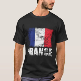 Frankrike Flagga Fransk Flagga Sweater T Shirt