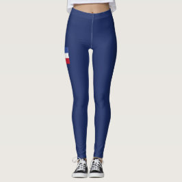 Frankrike Flagga Kvinnor Leggings