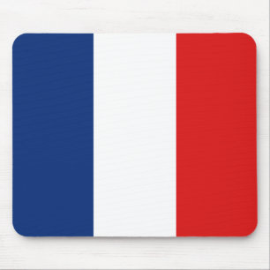 Frankrike Flagga Mousepad Musmatta
