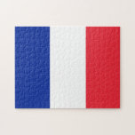 Frankrike Flagga Pussel<br><div class="desc">Frankrike Flagga</div>