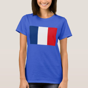 Frankrike Flagga T-shirt