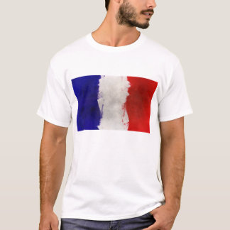 Frankrike Flagga T Shirt