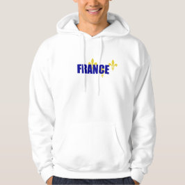 Frankrike Fleur-de-lys Royaliste Hoodie