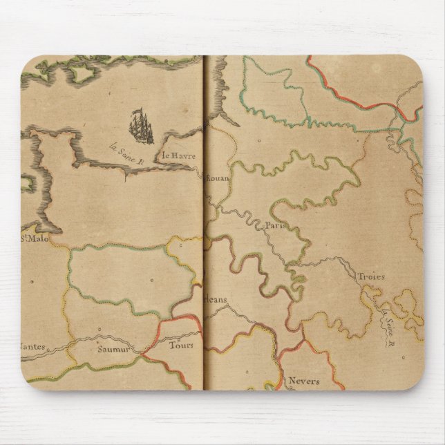 Frankrike-floder Musmatta (Framsidan)