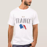 Frankrike Fotboll Fläkt Shirt Fransk Flagga T<br><div class="desc">Frankrike National Ocer Fläkt Shirt. Mitt hjärta slår för det Fransk fotbollslaget. Underbar presentidé för Fransk Soccer fläkt. En perfekt match för nästa fotbollsmatch.</div>
