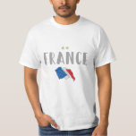 Frankrike Fotboll Fläkt Shirt Fransk Flagga T<br><div class="desc">Frankrike National Ocer Fläkt Shirt. Mitt hjärta slår för det Fransk fotbollslaget. Underbar presentidé för Fransk Soccer fläkt. En perfekt match för nästa fotbollsmatch.</div>