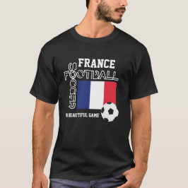 FRANKRIKE Fotboll T Shirt