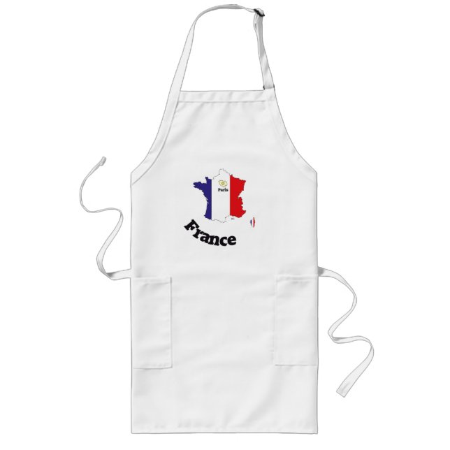 Frankrike France Francia förkläde (Framsidan)