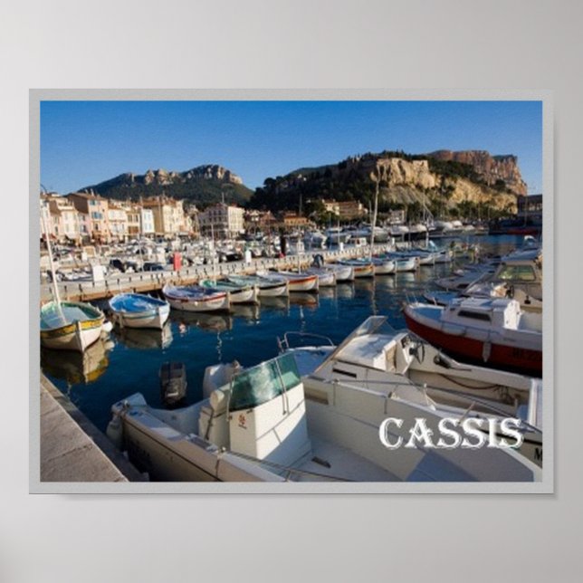 Frankrike - Fransk Riviera - Côte d'Azur - Poster (Framsidan)