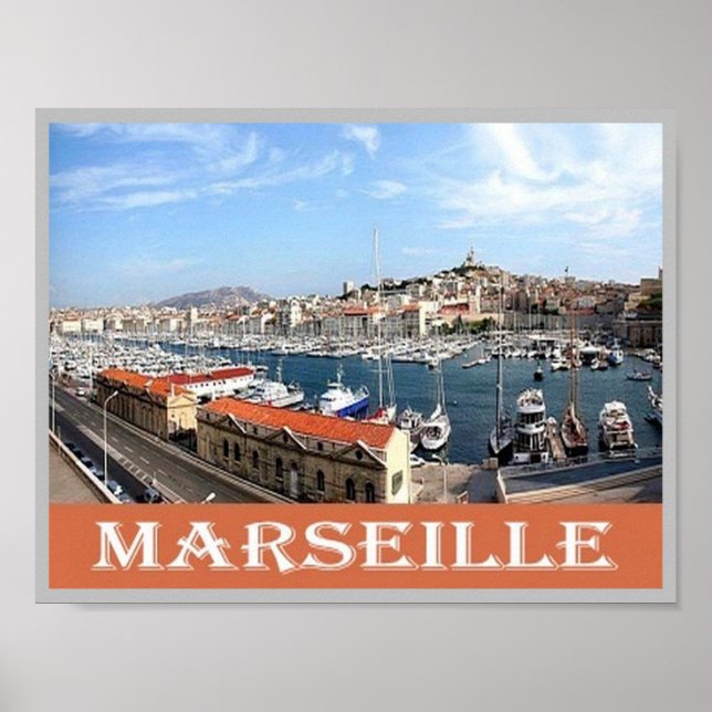 Frankrike - Fransk Riviera - Côte d'Azur - Poster (Framsidan)