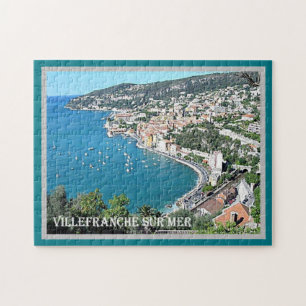 Frankrike - Fransk Riviera - Côte d'Azur - Pussel