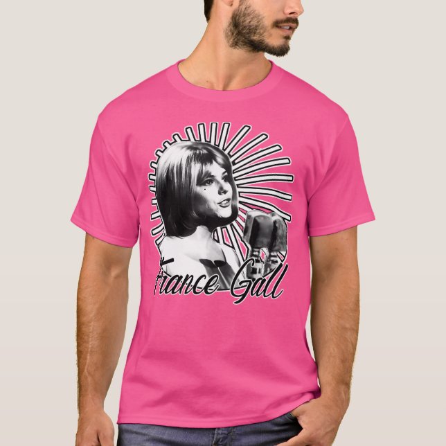 Frankrike Gall - Eurovision Sång Tävling 1965 - Mo T Shirt (Framsida)