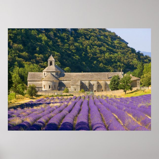 Frankrike, Gordes. Cisterciankloster Poster (Framsidan)