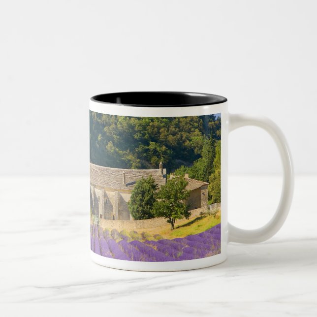 Frankrike, Gordes. Cisterciankloster Två-Tonad Mugg (Höger)
