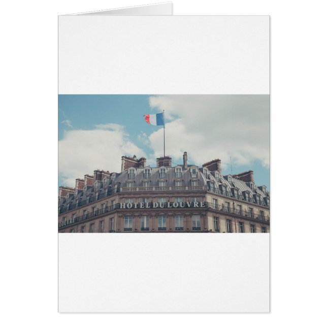 Frankrike Hälsningskort (Framsidan)