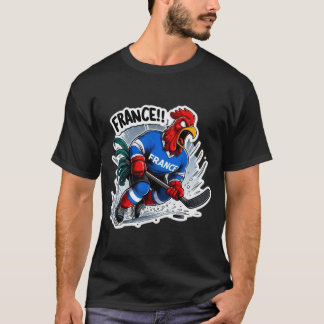 FRANKRIKE-HOCKEY GALLIC TUPP 2 T SHIRT