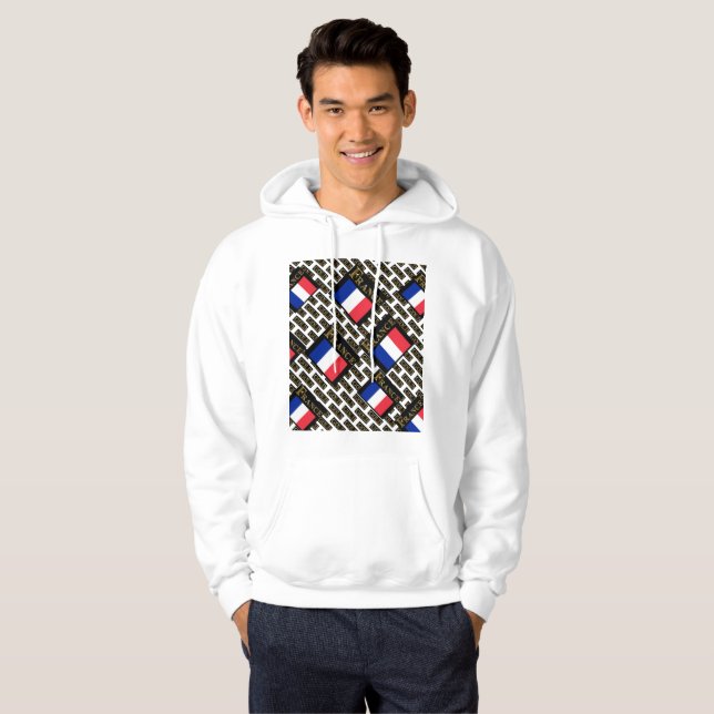 FRANKRIKE HOODIE (Hel framsida)