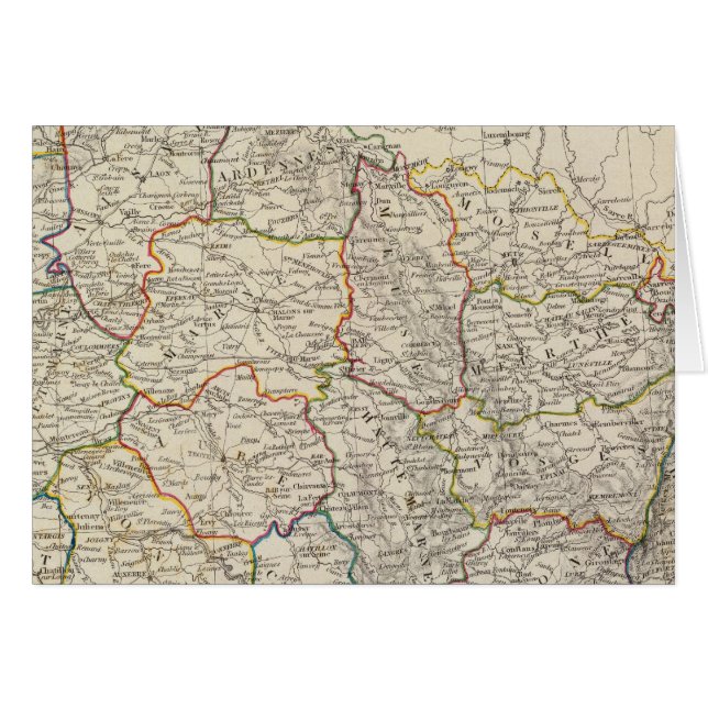 Frankrike II 2 Hälsningskort (Framsidan Horizontal)