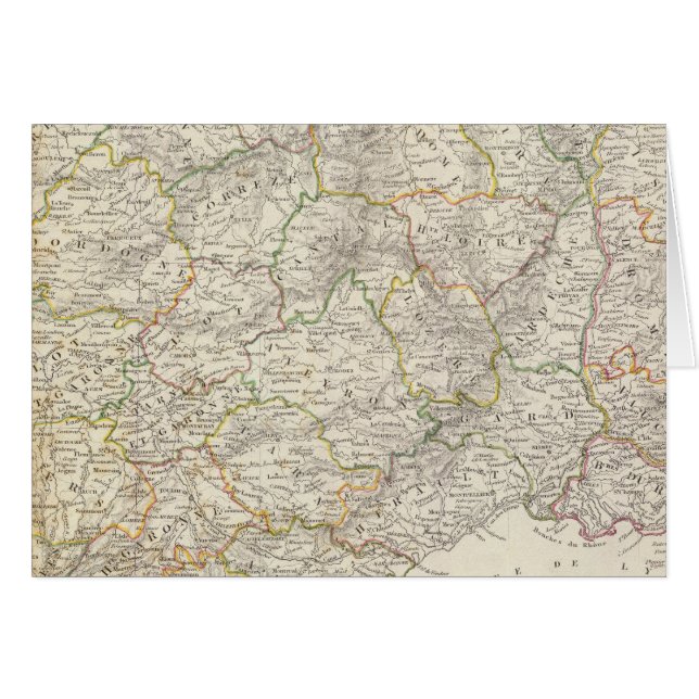 Frankrike II Hälsningskort (Framsidan Horizontal)