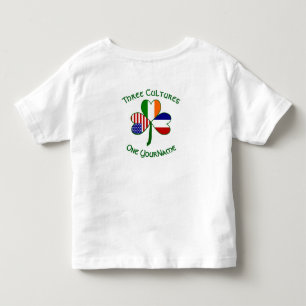 Frankrike Irland USA Shamrock Personlig T Shirt