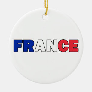 Frankrike Julgransprydnad Keramik