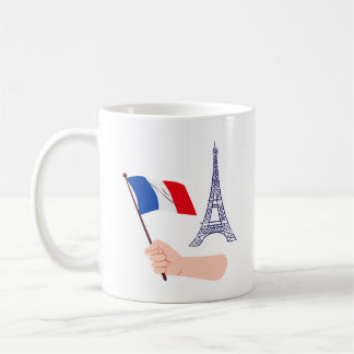 Frankrike Kaffemugg