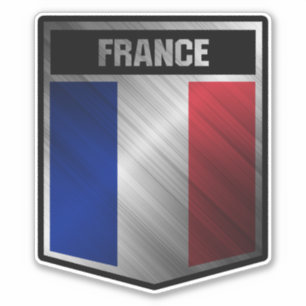 Frankrike Klistermärken