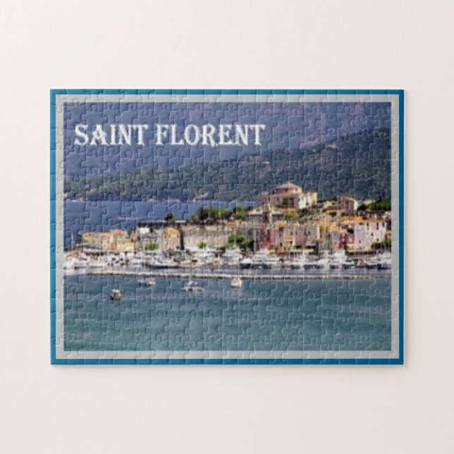 Frankrike - Korsika - Saint Florent - Pussel (Horisontell)