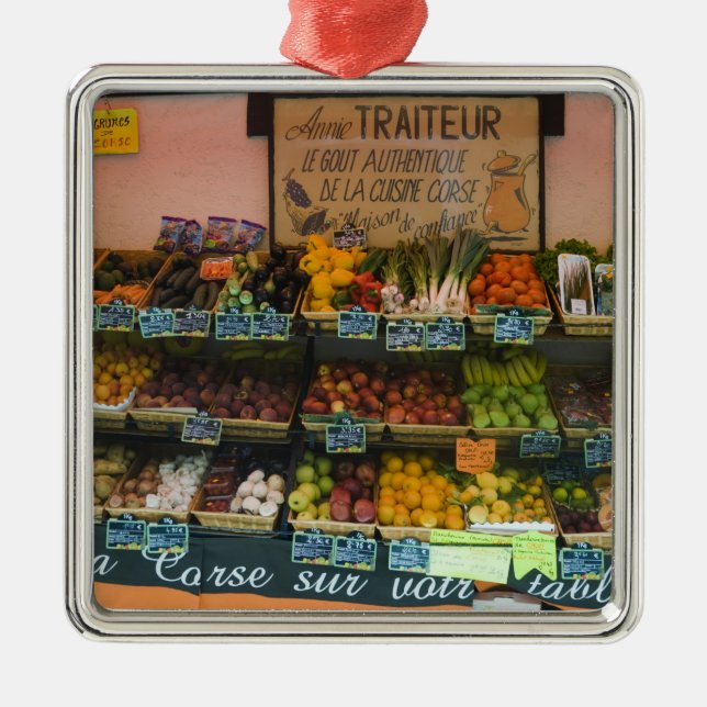 Frankrike, Korsika. Smaken av äkta korsikan Julgransprydnad Metall (Framsidan)
