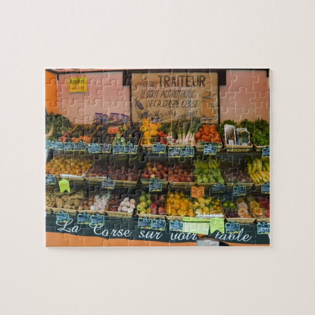 Frankrike, Korsika. Smaken av äkta korsikan Pussel (Horisontell)