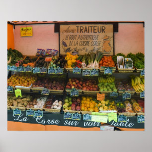 Frankrike, Korsika. Smaken av autentisk korsikan Poster