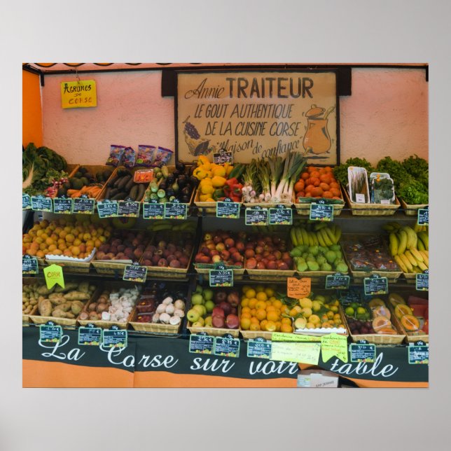 Frankrike, Korsika. Smaken av autentisk korsikan Poster (Framsidan)