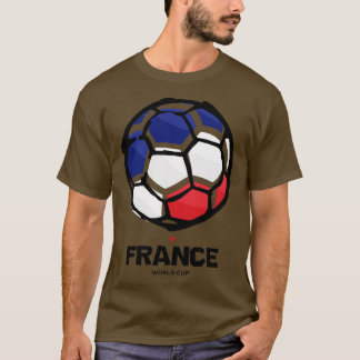 Frankrike Land Flagga T Shirt