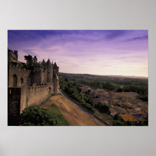 FRANKRIKE, Languedoc Carcassonne 2 Poster