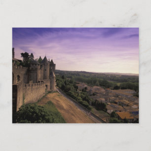 FRANKRIKE, Languedoc Carcassonne 2 Vykort